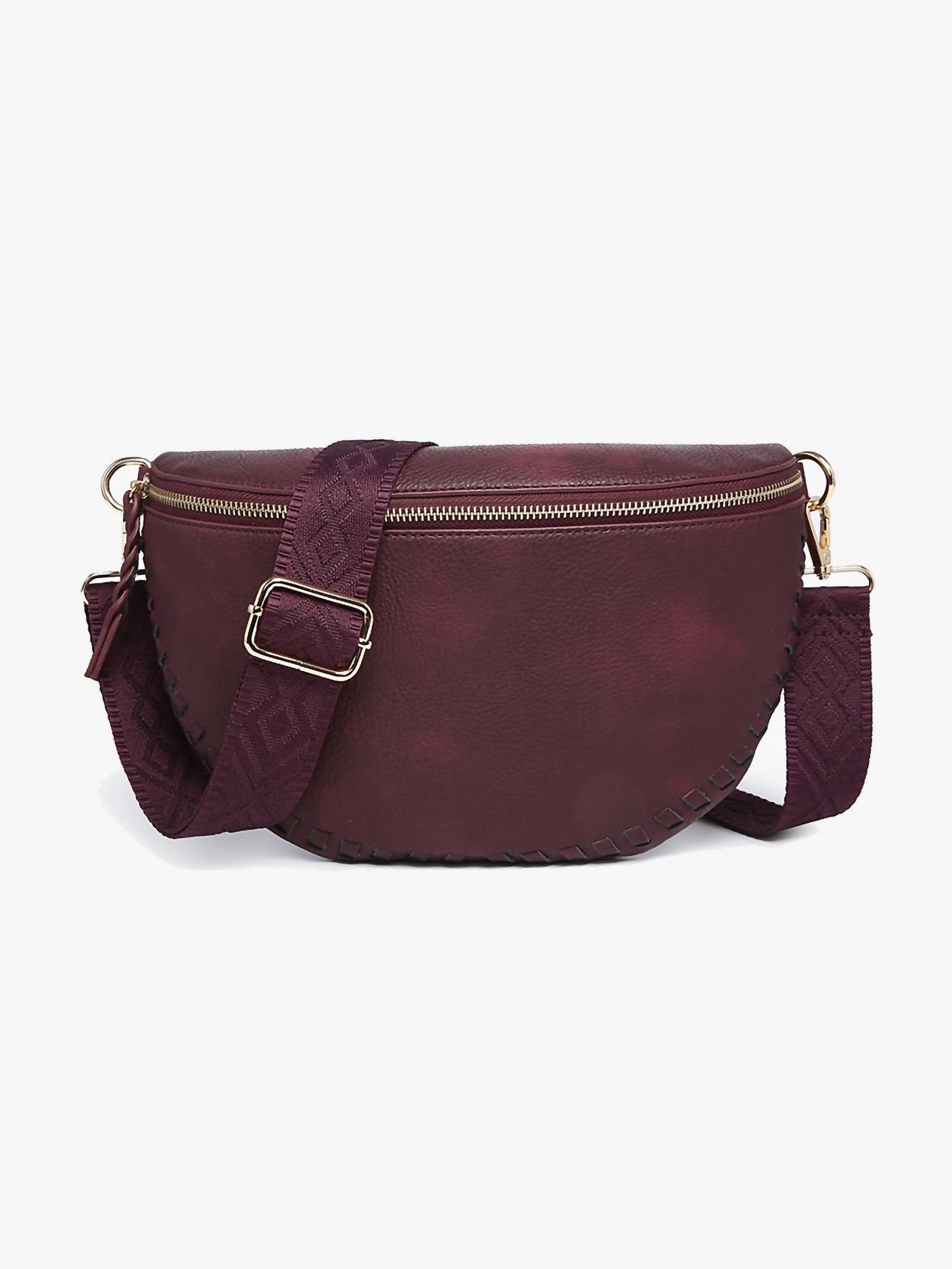 Jen & Co. Women's Janae Crossbody Bag in cherry lacquer - women's bag