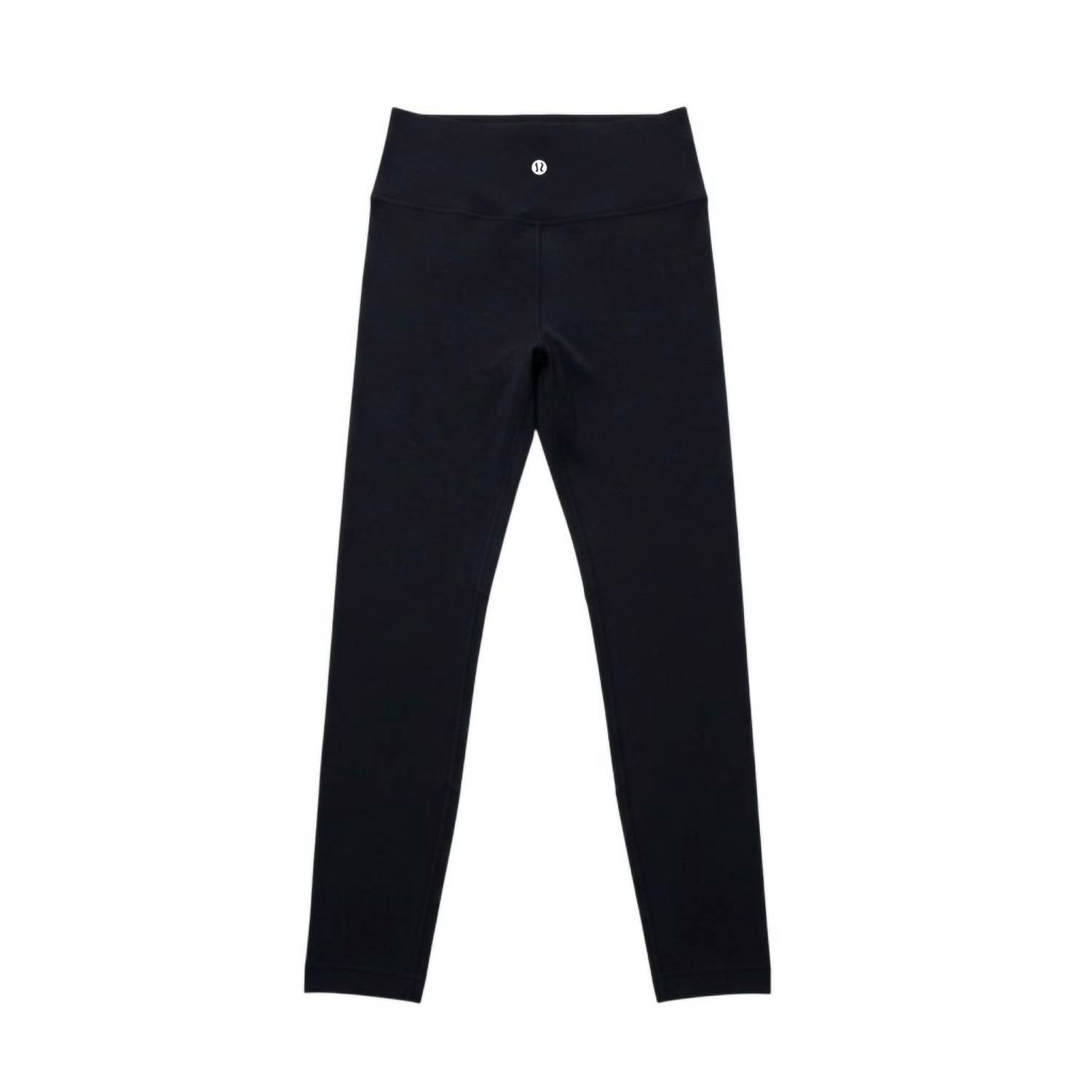 lululemon Women's Pull-on Leggings in black - women's pants - detail view