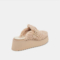 Dolce Vita Women's Lelani Flats in natural plush - women's flats - alternate view