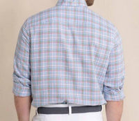 Southern Tide - Emerald Shores Plaid Headland Long Sleeve Sport Shirt