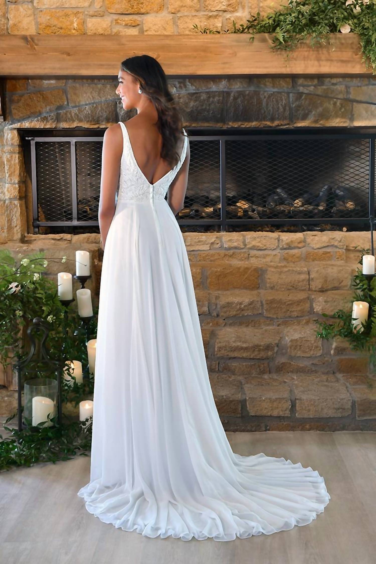 Stella York - Simple A-line Wedding Dress