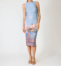 Line And Dot - Island Mesh Midi Dress