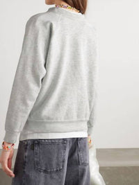 Re/Done - Printed Cotton-blend Jersey Sweatshirt