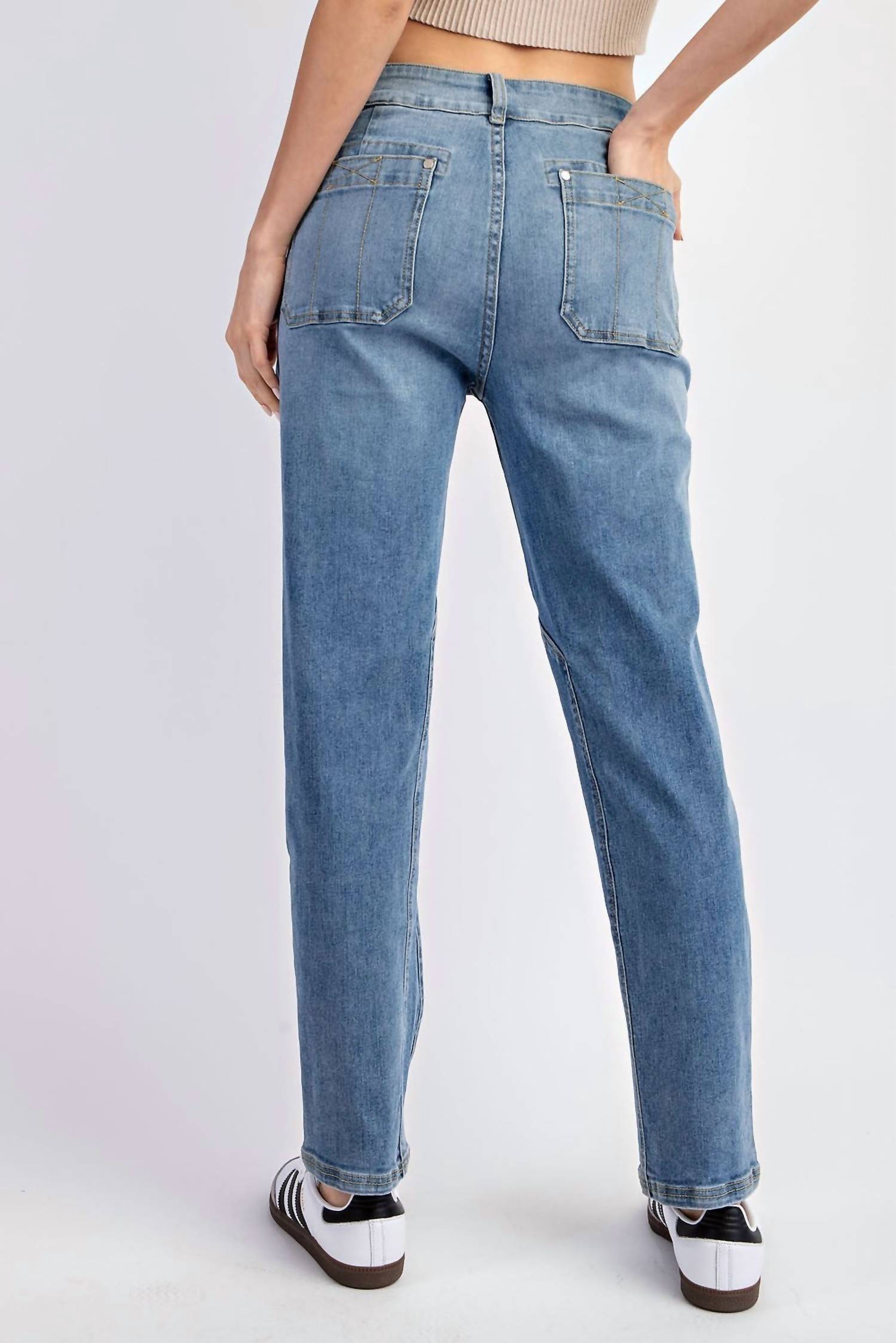 ee:some Skinny Denim Jeans in blue - women's pants - view 5