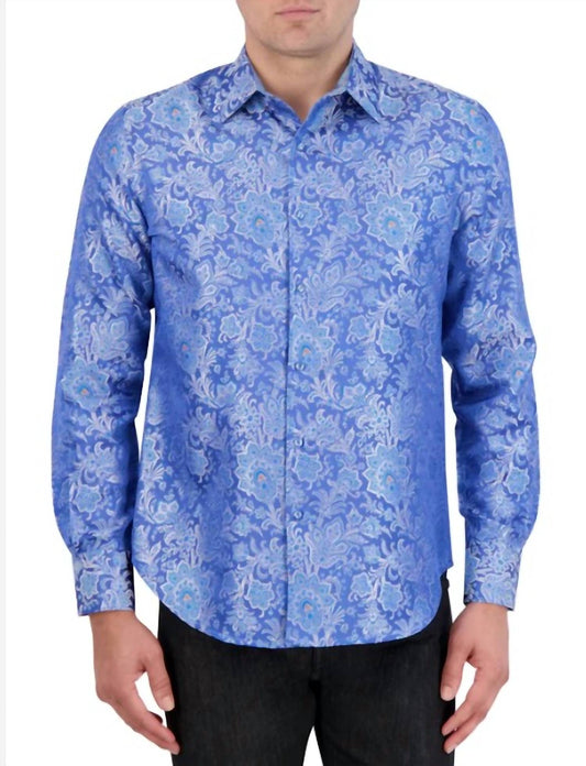 Robert Graham - Portiere paisley jacquard sport shirt