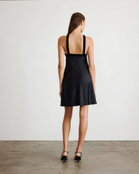 TANYA TAYLOR Elfreda Dress in black - women's dress - alternate view