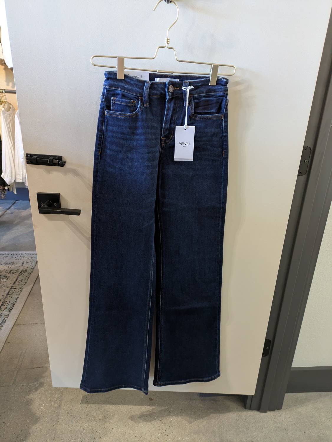 VERVET BY FLYING MONKEY High Rise Vintage Flare Jean in lingering - women's jeans - alternate view