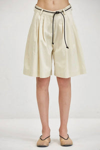A.Ren - Women's Elysian Shorts With Front Pockets Belt