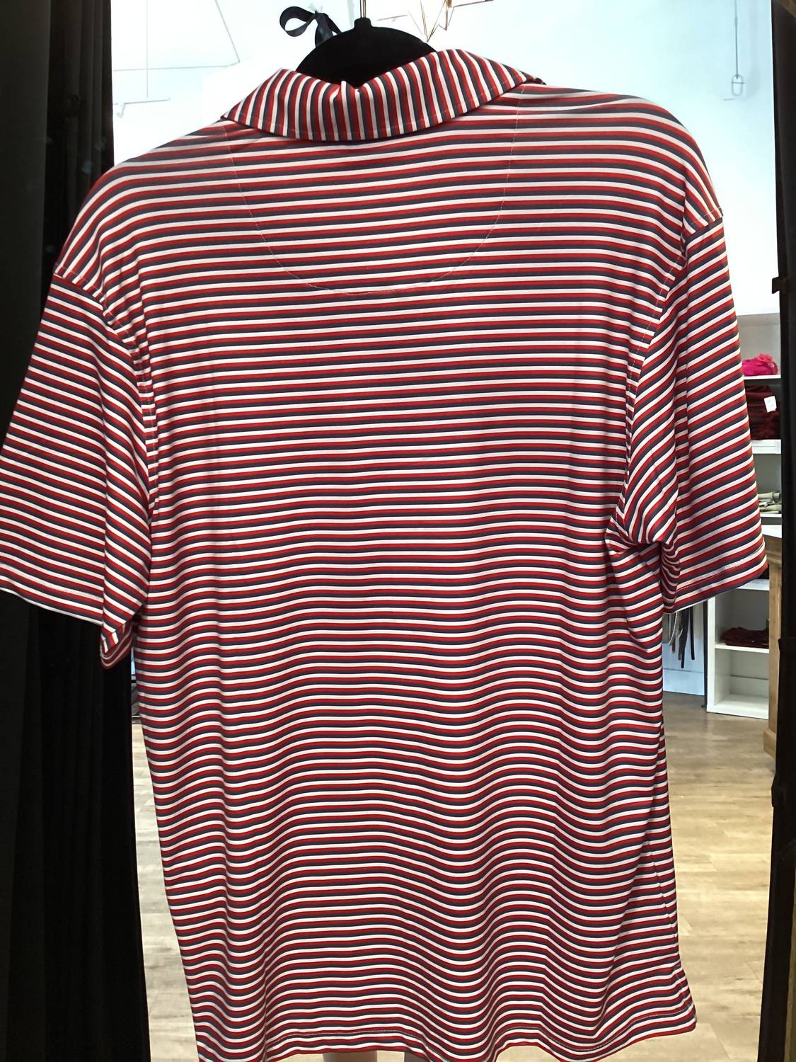 Autilove - Men's Tucker Striped Polo
