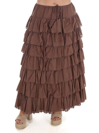 Mustard Seed - Wish I Knew You Ruffle Maxi Skirt