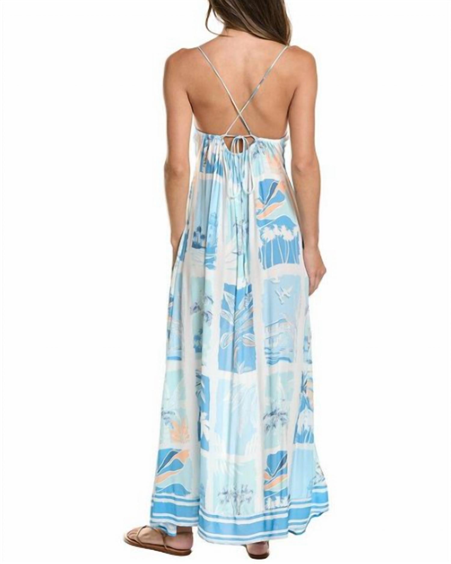 Surf Gypsy - Island Postcard Maxi Dress