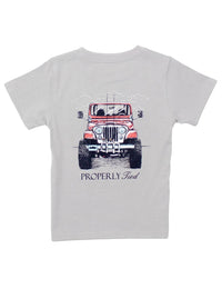 Properly Tied - Boy's Rod Runner Short Sleeve Tee