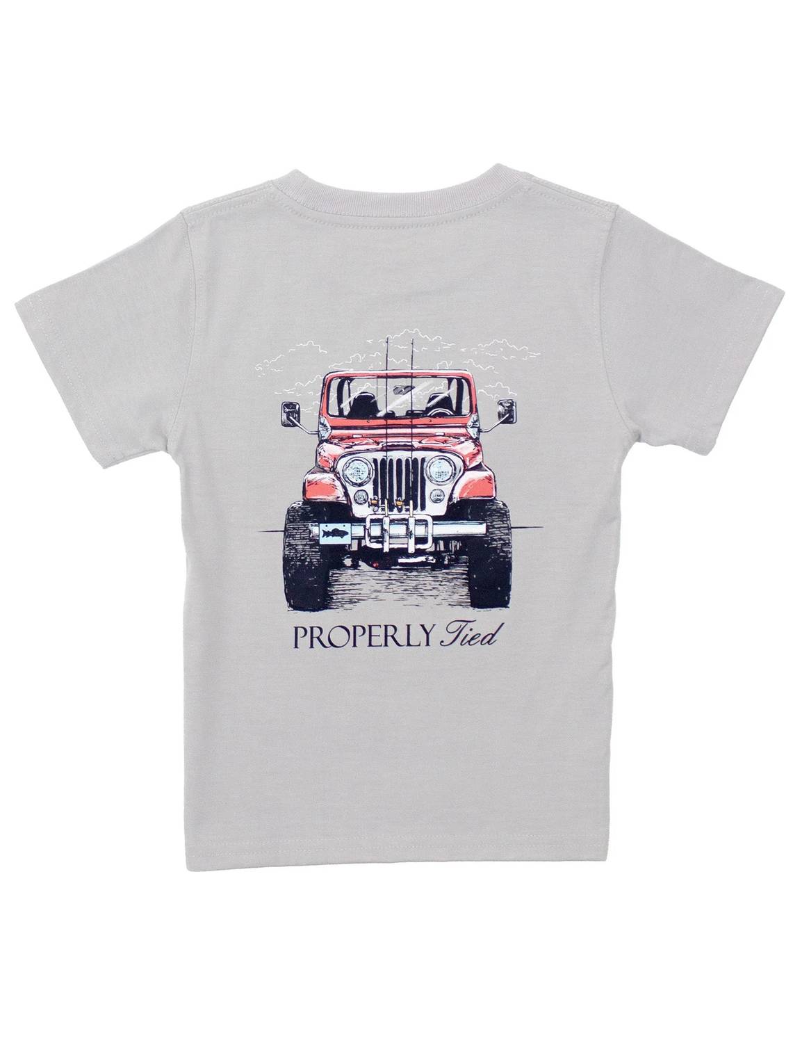 Properly Tied - Boy's Rod Runner Short Sleeve Tee