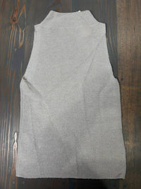 Vince - Women's Metallic Mock Neck Top