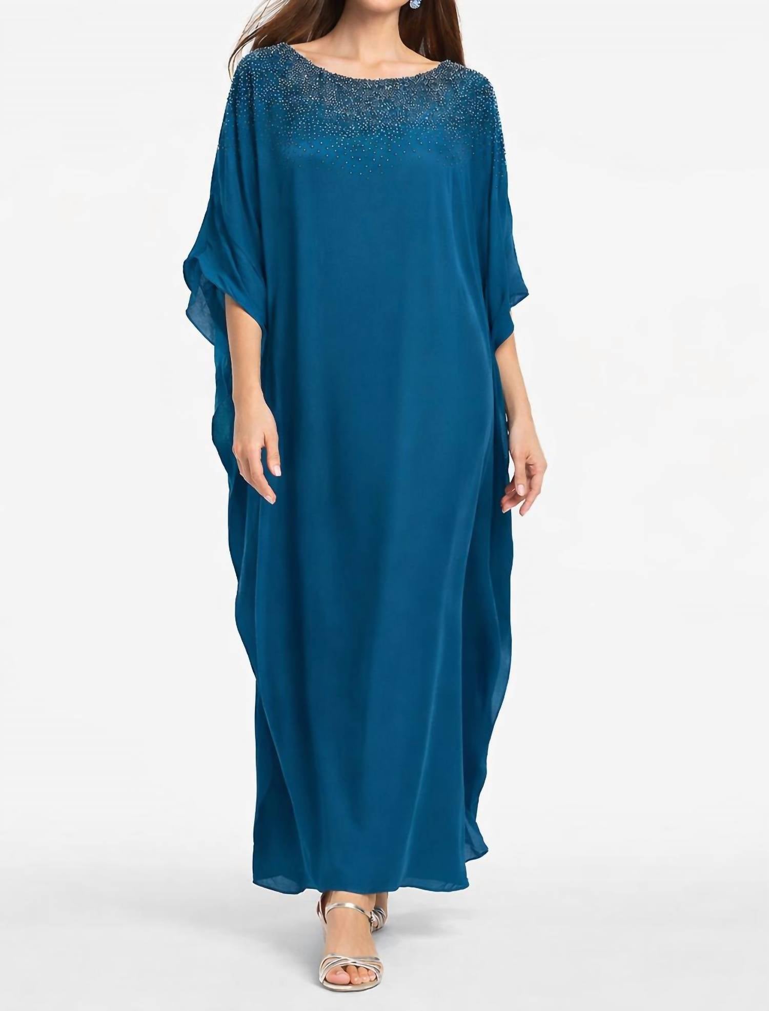 Sachin & Babi - Arna Kaftan Beaded Gown