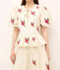 Marie Oliver - Estella V-neck Top