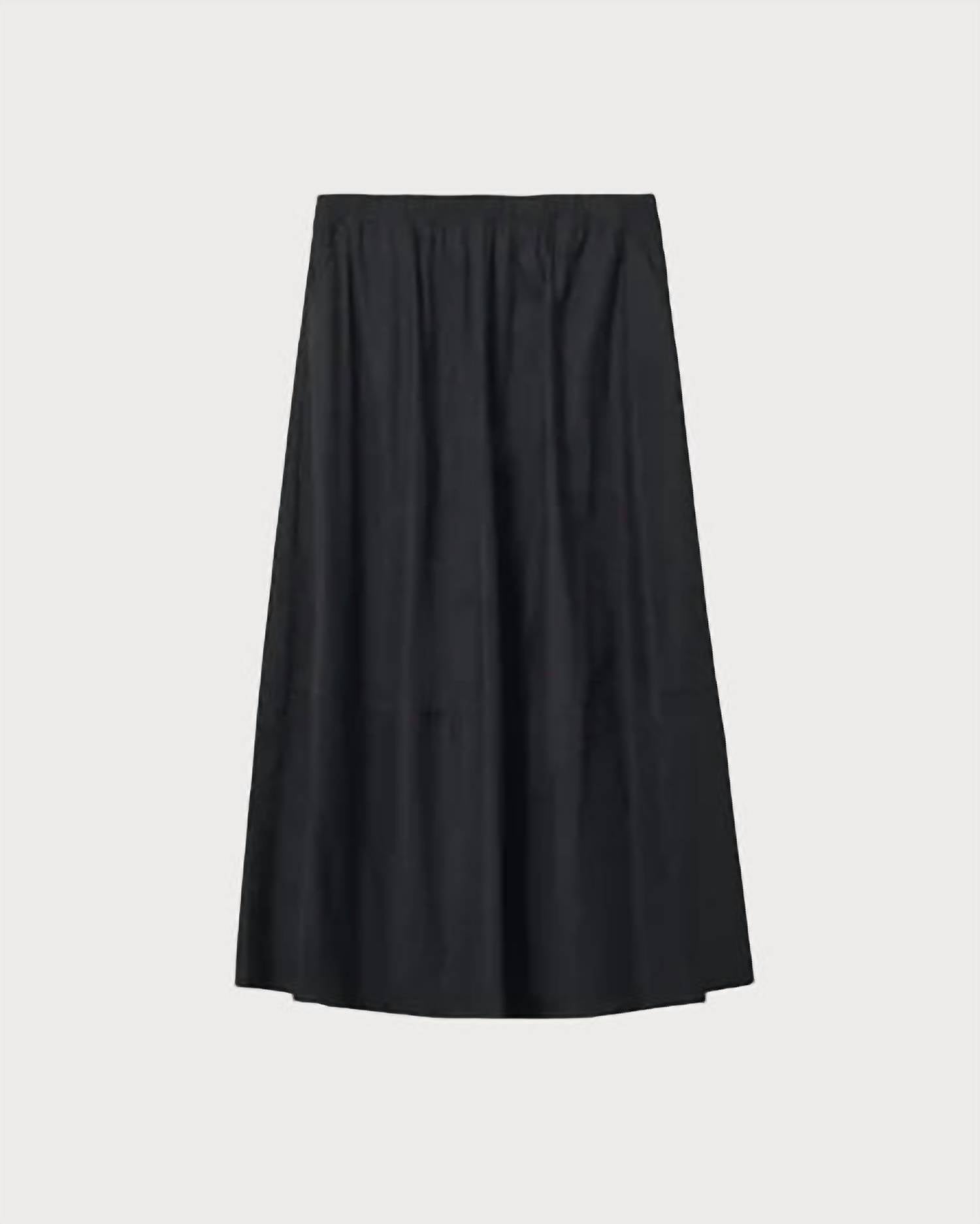 Perfectwhitetee - Minka Poplin Midi Skirt