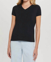 Goldie - Short Sleeve Organic Boy V-neck Tee