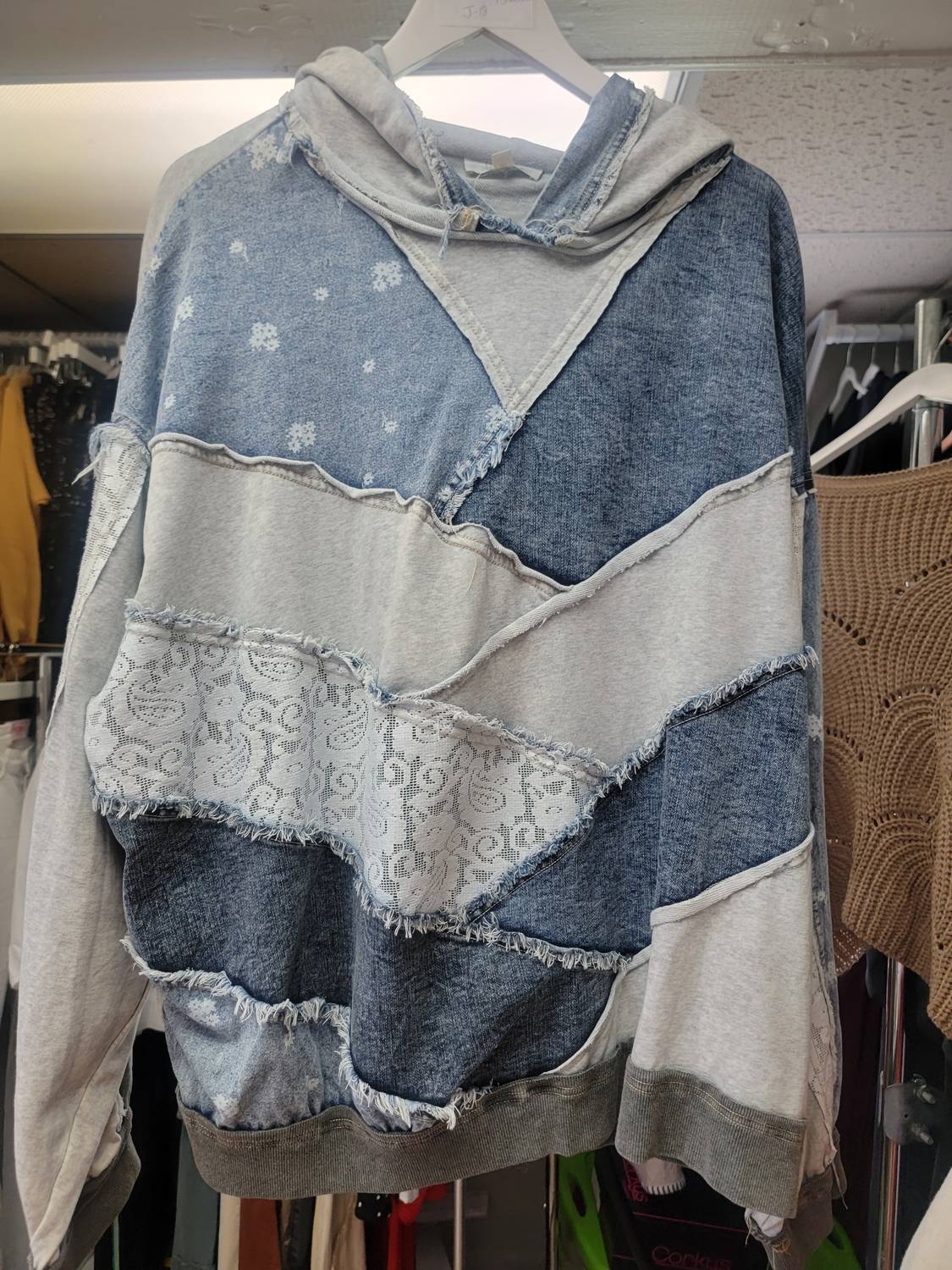 Oli & Hali - Women's Denim Patch Jacket