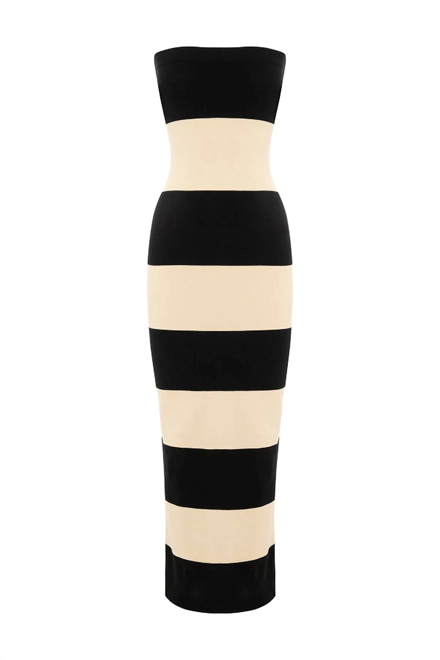 Posse - Theo Strapless Jersey Maxi Dress