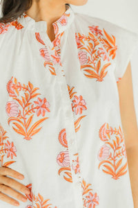 Victoria Dunn - Bays Button Front Blouse