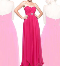 Last Dress - Strapless Chiffon Dress