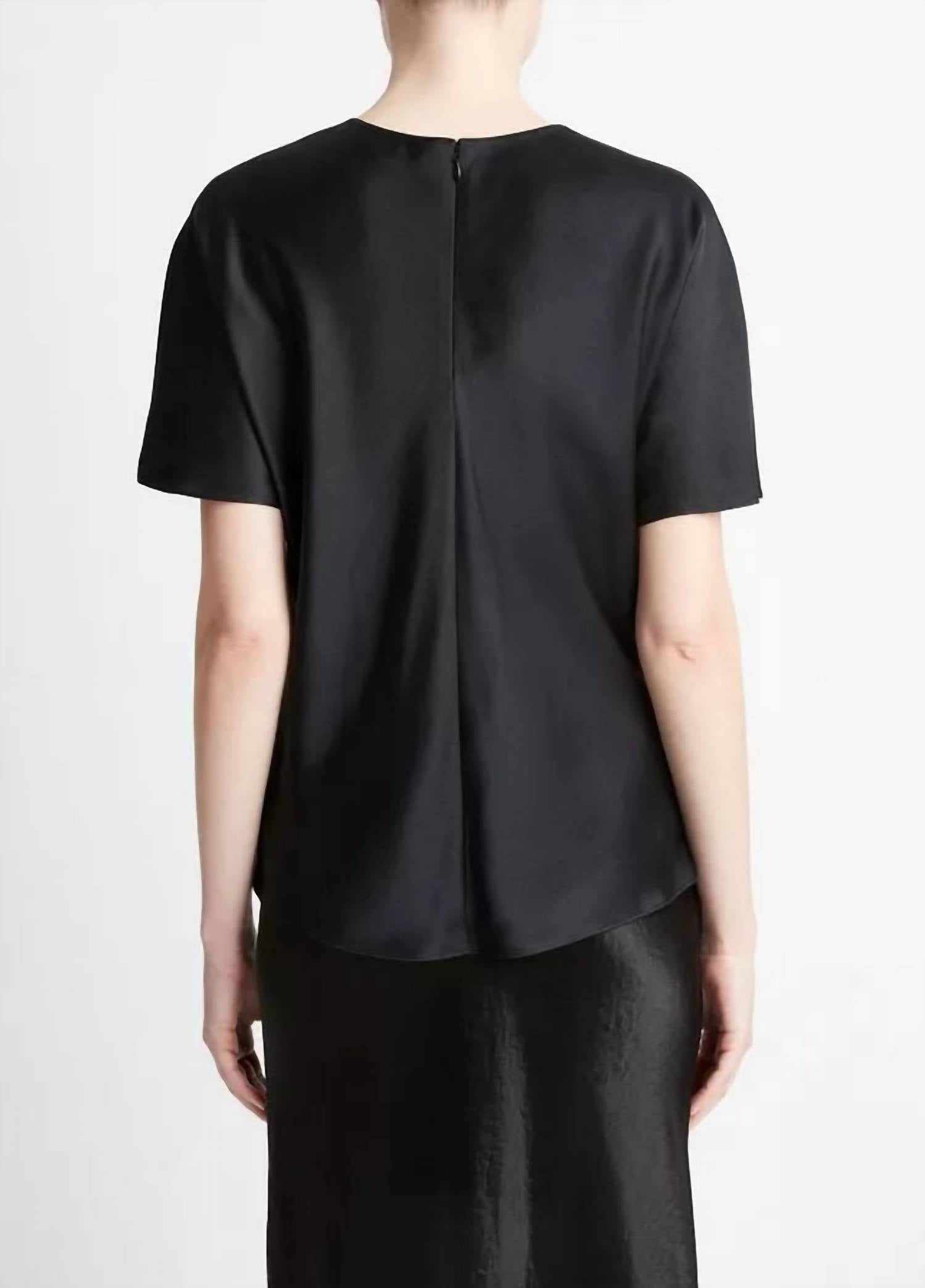 Vince - Women's Bias Satin Top