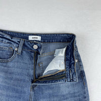 Ceros - Women's Cropped High Rise Straight Jean - Plus