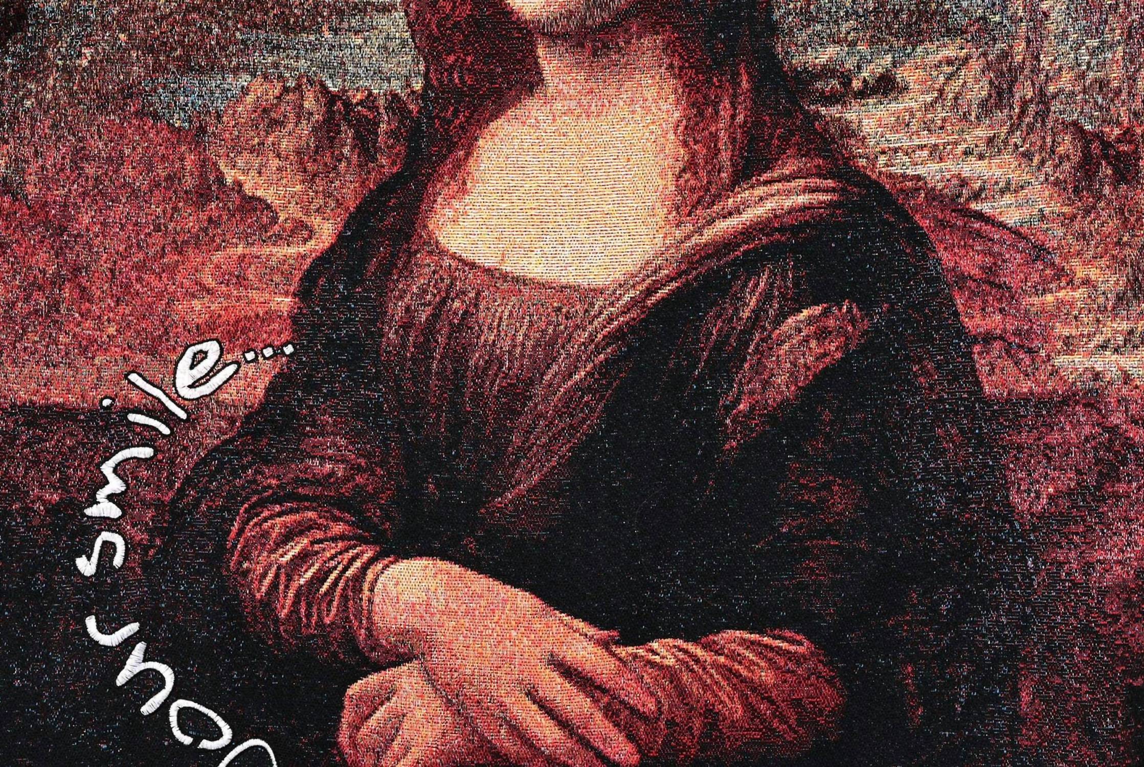 Very Rare - Men's Long Sleeve Jacquard Mona Lisa Sweater