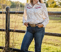 Howdy Hanny - Golden Bit Blouse