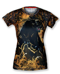Inknburn - Women's Black Panther Tech Shirt