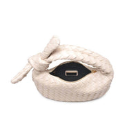 Urban Expressions - Women's Lizbeth Woven Knot Clutch Bag