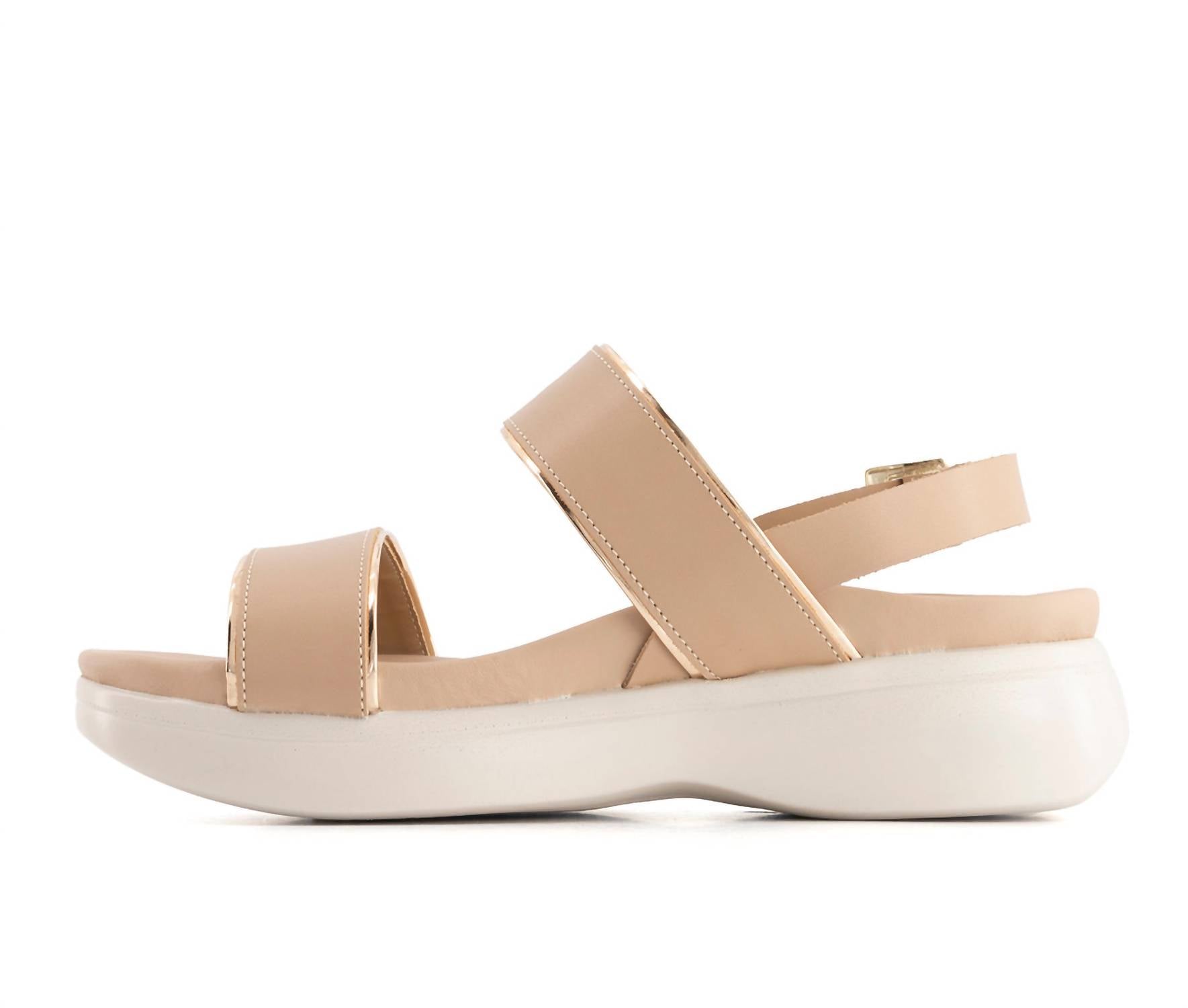 Andrea - Women's Slingback Buckle Sandal