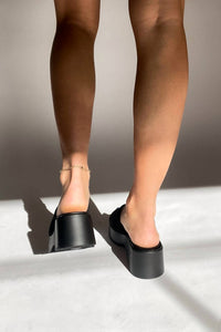 Corkys Footwear Women's Slip On Sandal in black - women's sandal - alternate view
