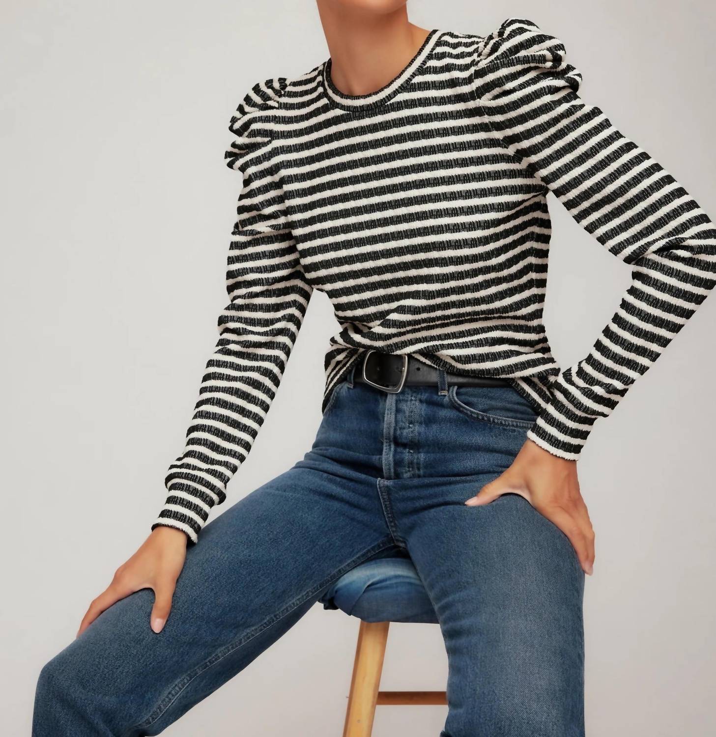 Fifteen Twenty - Lelia Puff Sleeve Top