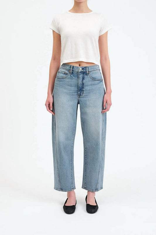 Daze - Westward High Rise Barrel Leg Jeans