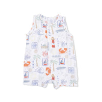Angel Dear - Kids Club Mediterranean Sleeveless Shortie Romper