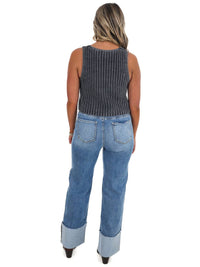 Ee:Some - Quiet Quote Sweater Vest