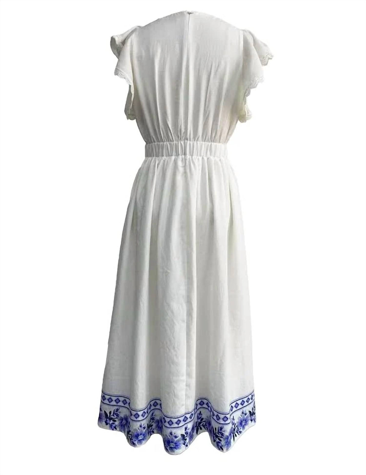 Moon River - Women's Border Print Dress