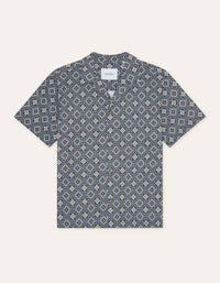 Les Deux - Lukas Arabesque Aop Short Sleeve Shirt