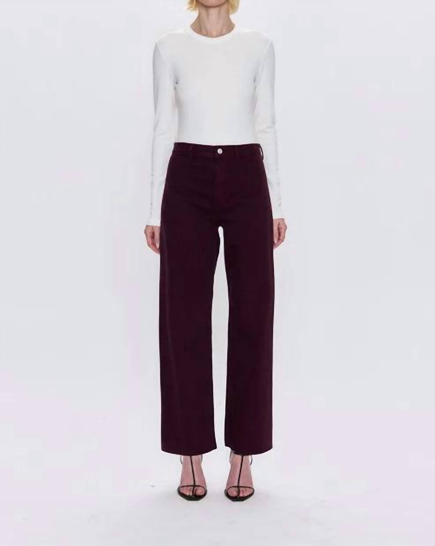 Pistola - Penny High Rise Wide Leg Jeans