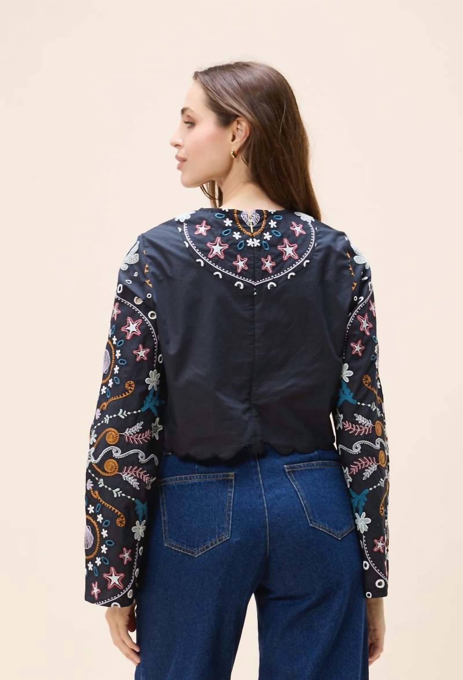 Cleobella - Leela Embroidered Top