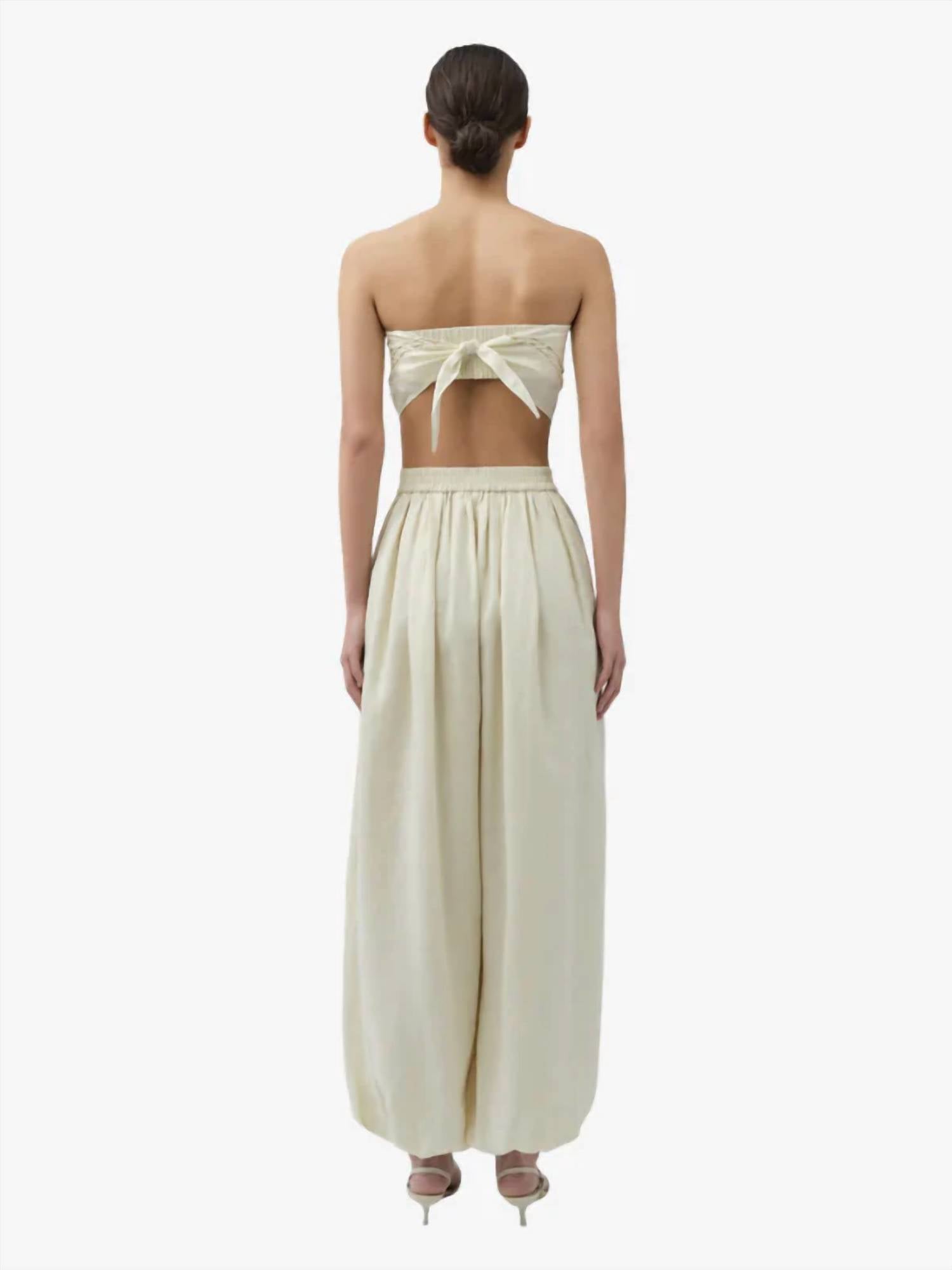 Simkhai - Selah Linen Lace Balloon Pants