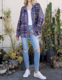 Ellis - Plaid Shacket