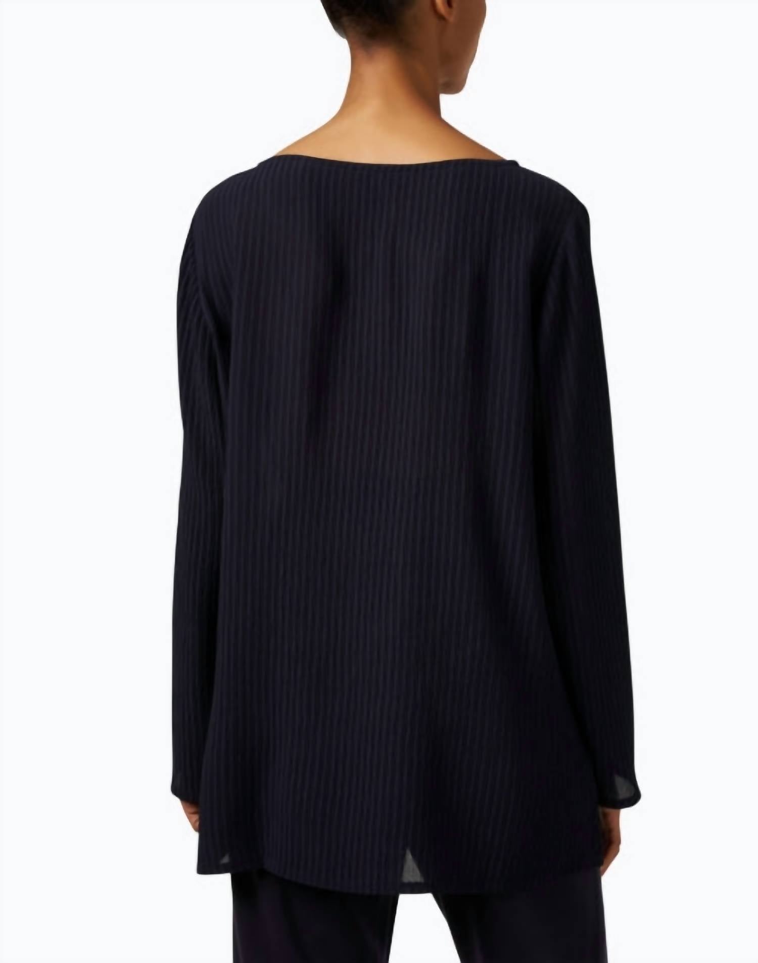 Eileen Fisher - Bateau Neck Tunic Top