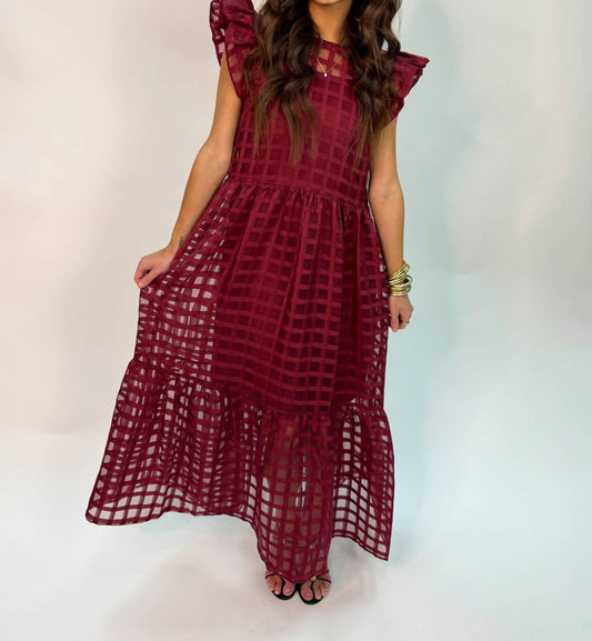 English Factory - Organza Midi Dress