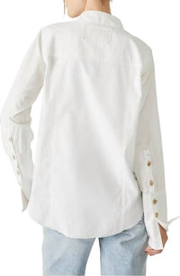 Free People - Mackenzie Solid Poplin Shirt