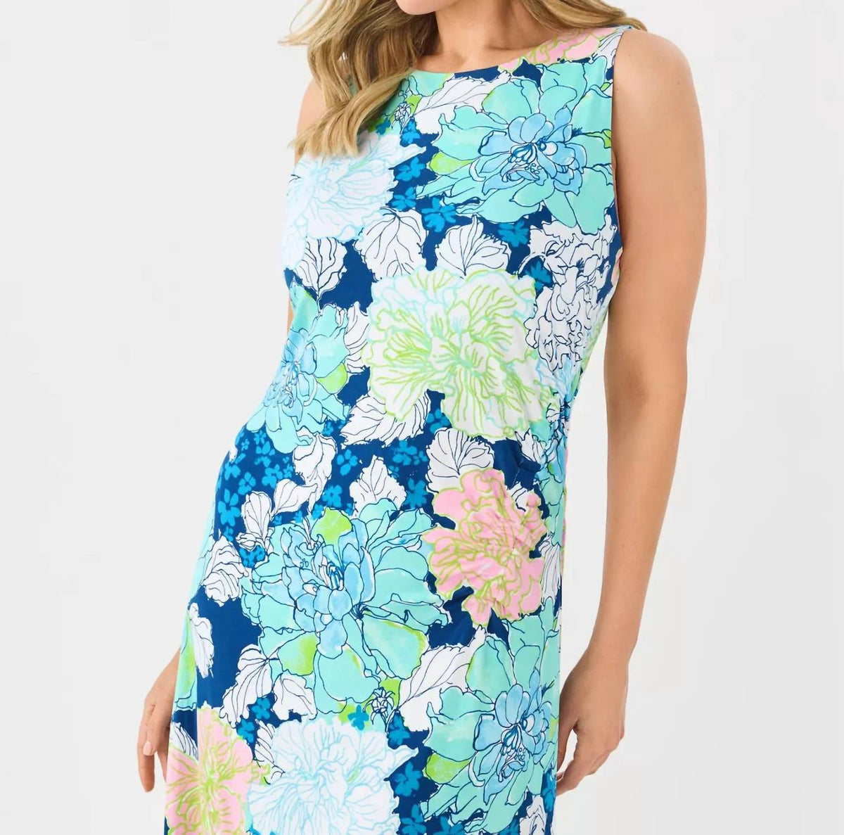 Lilly Pulitzer Carolita Maxi Dress in starlight navy - women's dress - view 4
