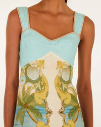 Farm Rio - Sleeveless Maxi Dress