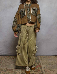 Pol - Hooded Plaid Jacket